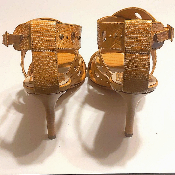 CHRISTIAN DIOR STUDDED CUTOUT SANDALS - Picture 2 of 4